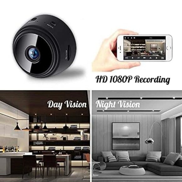 Mini Wireless Hidden Camera WiFi IP Home Security DVR Night Vision HD USB 1080P - Picture 9 of 12